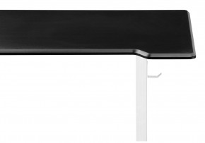 Компьютерный стол Маркос с механизмом подъема 140х80х75 черная шагрень / белый в Покачах - pokachi.ok-mebel.com | фото 8
