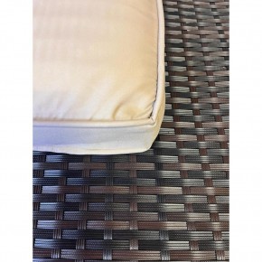 Комплект плетеной мебели  YR822Br Brown-Beige (подушка бежевая) в Покачах - pokachi.ok-mebel.com | фото 2