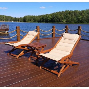 Комплект с креслами и столиком AFM-709A-T133 Beige (2+1) в Покачах - pokachi.ok-mebel.com | фото
