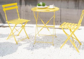 Комплект садовой мебели OTS-001R (стол + 2 стула) металл в Покачах - pokachi.ok-mebel.com | фото 10