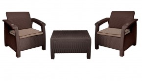 Комплект уличной мебели Yalta Premium Terrace Set (Ялта) шоколадый (+подушки под спину) в Покачах - pokachi.ok-mebel.com | фото 8