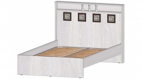 КОСТА-РИКА Кровать 1200 с основанием (анкор светлый) в Покачах - pokachi.ok-mebel.com | фото