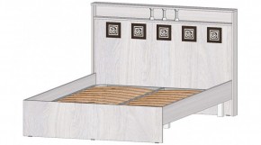 КОСТА-РИКА Кровать 1400 с основанием (анкор светлый) в Покачах - pokachi.ok-mebel.com | фото