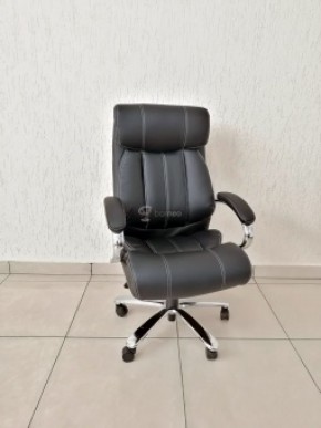 Кресло Barneo K-303 для руководителя (черная экокожа) в Покачах - pokachi.ok-mebel.com | фото 1