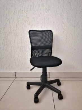 Кресло Barneo K-401 детское (черная ткань/сетка) в Покачах - pokachi.ok-mebel.com | фото
