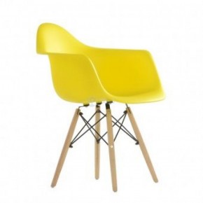 Кресло Barneo N-14 WoodMold желтый в Покачах - pokachi.ok-mebel.com | фото 1