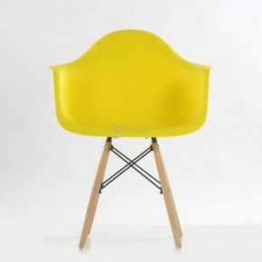 Кресло Barneo N-14 WoodMold желтый в Покачах - pokachi.ok-mebel.com | фото 2