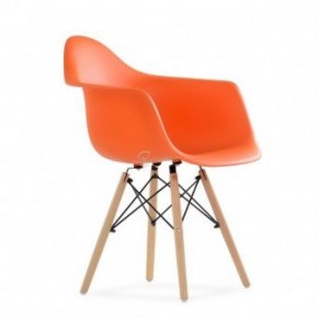 Кресло Barneo N-14 WoodMold оранжевый в Покачах - pokachi.ok-mebel.com | фото