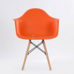 Кресло Barneo N-14 WoodMold оранжевый в Покачах - pokachi.ok-mebel.com | фото 2