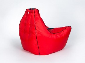 Кресло бескаркасное Авто (Красное с черной полосой) в Покачах - pokachi.ok-mebel.com | фото 3