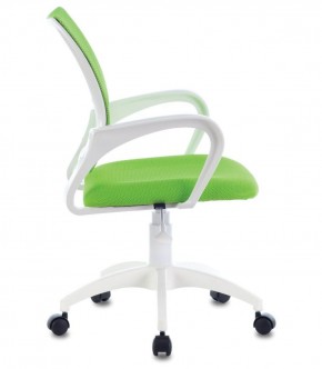 Кресло BRABIX "Fly MG-396W", пластик белый, сетка, салатовое, 532403 в Покачах - pokachi.ok-mebel.com | фото 2