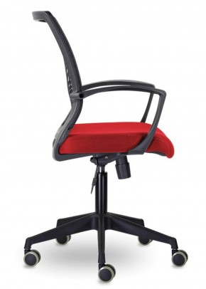 Кресло BRABIX "Wings MG-309", пластик черный, сетка, черное/красное, 532014 в Покачах - pokachi.ok-mebel.com | фото 2