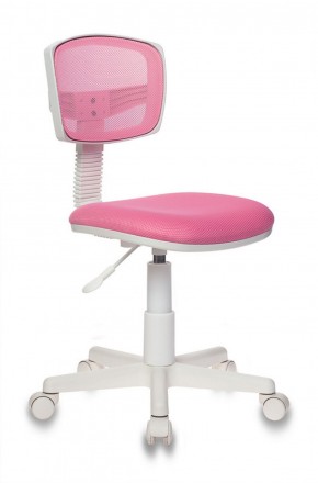 Кресло детское Бюрократ CH-W299/PK/TW-13A розовый в Покачах - pokachi.ok-mebel.com | фото