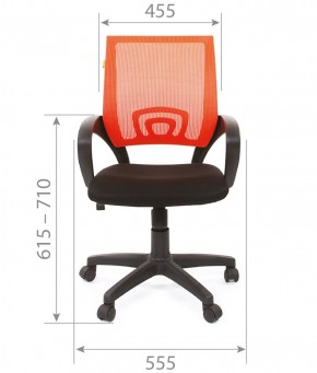 Кресло для оператора CHAIRMAN 696 black (ткань TW-11/сетка TW-34) в Покачах - pokachi.ok-mebel.com | фото 4