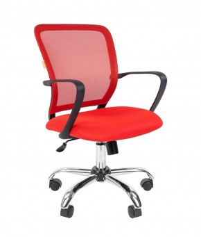 Кресло для оператора CHAIRMAN 698 хром (ткань TW 19/сетка TW 69) в Покачах - pokachi.ok-mebel.com | фото