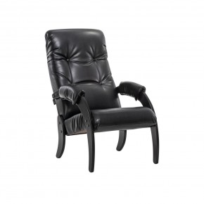 Кресло для отдыха Модель 61 Венге, к/з Vegas Lite Black в Покачах - pokachi.ok-mebel.com | фото 4