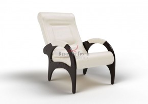Кресло для отдыха Римини 19-К-КР (экокожа/венге) КРЕМ в Покачах - pokachi.ok-mebel.com | фото 1