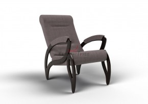 Кресло для отдыха Зельден 20-Т-ГР (ткань/венге) ГРАФИТ в Покачах - pokachi.ok-mebel.com | фото 1