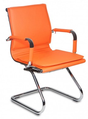 Кресло для посетителя Бюрократ CH-993-Low-V/orange оранжевый в Покачах - pokachi.ok-mebel.com | фото