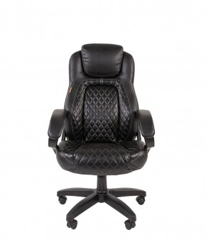 Кресло для руководителя  CHAIRMAN 432 (Экокожа черная) в Покачах - pokachi.ok-mebel.com | фото 2