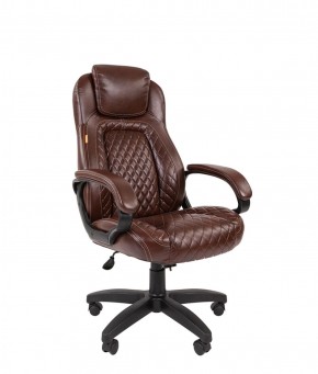 Кресло для руководителя  CHAIRMAN 432 (Экокожа коричневая) в Покачах - pokachi.ok-mebel.com | фото