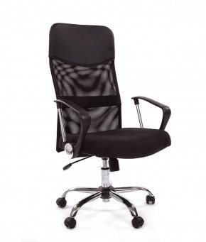 Кресло для руководителя CHAIRMAN 610 N (15-21 черный/сетка черный) в Покачах - pokachi.ok-mebel.com | фото