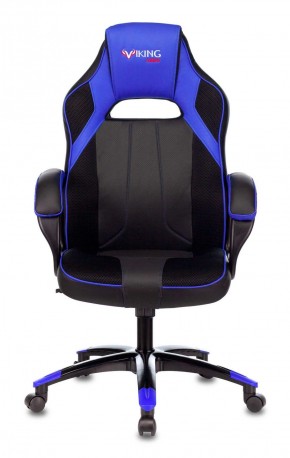 Кресло игровое Бюрократ VIKING 2 AERO BLUE черный/синий в Покачах - pokachi.ok-mebel.com | фото 2
