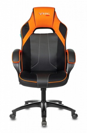 Кресло игровое Бюрократ VIKING 2 AERO ORANGE черный/оранжевый в Покачах - pokachi.ok-mebel.com | фото 2