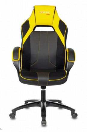 Кресло игровое Бюрократ VIKING 2 AERO YELLOW черный/желтый в Покачах - pokachi.ok-mebel.com | фото 2
