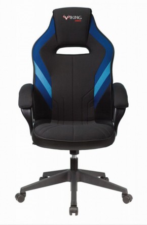Кресло игровое Бюрократ VIKING 3 AERO BLUE черный/синий в Покачах - pokachi.ok-mebel.com | фото 2
