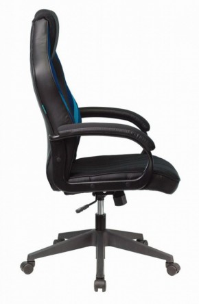 Кресло игровое Бюрократ VIKING 3 AERO BLUE черный/синий в Покачах - pokachi.ok-mebel.com | фото 3