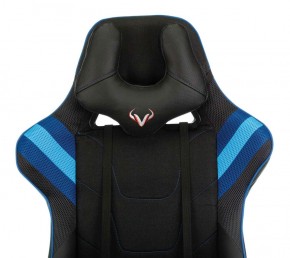 Кресло игровое Бюрократ VIKING 4 AERO BLUE черный/синий в Покачах - pokachi.ok-mebel.com | фото 6