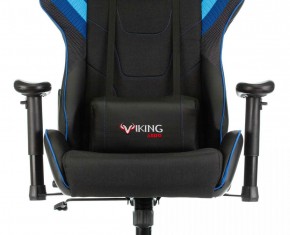 Кресло игровое Бюрократ VIKING 4 AERO BLUE черный/синий в Покачах - pokachi.ok-mebel.com | фото 7