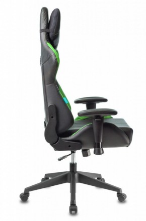 Кресло игровое Бюрократ VIKING 5 AERO LGREEN черный/салатовый в Покачах - pokachi.ok-mebel.com | фото 8