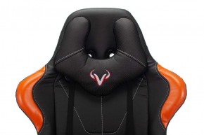 Кресло игровое Бюрократ VIKING 5 AERO ORANGE черный/оранжевый в Покачах - pokachi.ok-mebel.com | фото 6