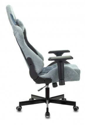 Кресло игровое Бюрократ VIKING 7 KNIGHT BL FABRIC синий в Покачах - pokachi.ok-mebel.com | фото 2