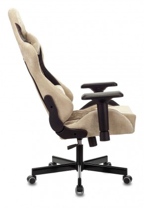 Кресло игровое Бюрократ VIKING 7 KNIGHT BR FABRIC коричневый/бежевый в Покачах - pokachi.ok-mebel.com | фото 2