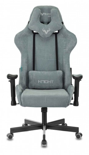 Кресло игровое Бюрократ VIKING KNIGHT LT28 FABRIC серо-голубой в Покачах - pokachi.ok-mebel.com | фото 3