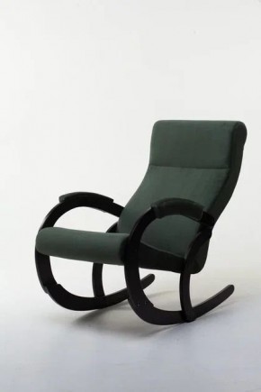 Кресло-качалка КОРСИКА 34-Т-AG (зеленый) в Покачах - pokachi.ok-mebel.com | фото
