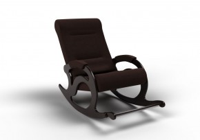 Кресло-качалка Тироль 12-Т-ГР (ткань/венге) ГРАФИТ в Покачах - pokachi.ok-mebel.com | фото