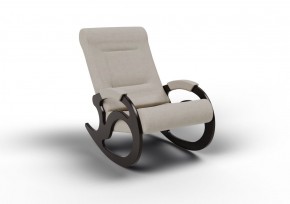 Кресло-качалка Вилла 11-Т-ГР (ткань/венге) ГРАФИТ в Покачах - pokachi.ok-mebel.com | фото 1