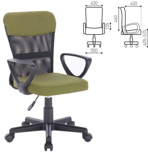 Кресло КОМПАКТНОЕ BRABIX "Jet MG-315" (зеленое) 531841 в Покачах - pokachi.ok-mebel.com | фото 2