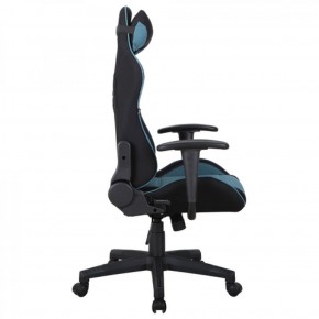 Кресло компьютерное BRABIX "GT Racer GM-100" (черное/голубое) 531818 в Покачах - pokachi.ok-mebel.com | фото 3