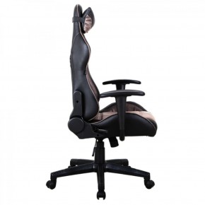 Кресло компьютерное BRABIX "GT Racer GM-100" (черное/коричневое) 531819 в Покачах - pokachi.ok-mebel.com | фото 6