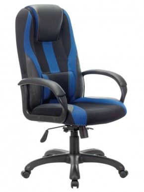 Кресло компьютерное BRABIX PREMIUM "Rapid GM-102" (экокожа/ткань, черное/синее) 532106 в Покачах - pokachi.ok-mebel.com | фото 1