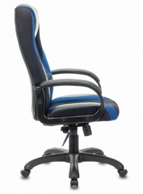 Кресло компьютерное BRABIX PREMIUM "Rapid GM-102" (экокожа/ткань, черное/синее) 532106 в Покачах - pokachi.ok-mebel.com | фото 3