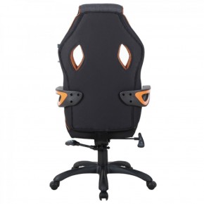 Кресло компьютерное BRABIX Techno Pro GM-003 (ткань черное/серое, вставки оранжевые) 531813 в Покачах - pokachi.ok-mebel.com | фото 5