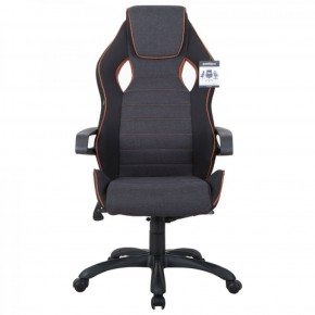 Кресло компьютерное BRABIX Techno Pro GM-003 (ткань черное/серое, вставки оранжевые) 531813 в Покачах - pokachi.ok-mebel.com | фото 7