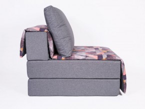 Кресло-кровать бескаркасное Харви (серый-сноу манго) в Покачах - pokachi.ok-mebel.com | фото 3