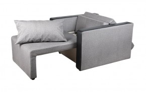 Кресло-кровать Милена с подлокотниками (серый) Велюр в Покачах - pokachi.ok-mebel.com | фото 2